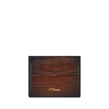 ST Dupont Leather goods Atelier Brown