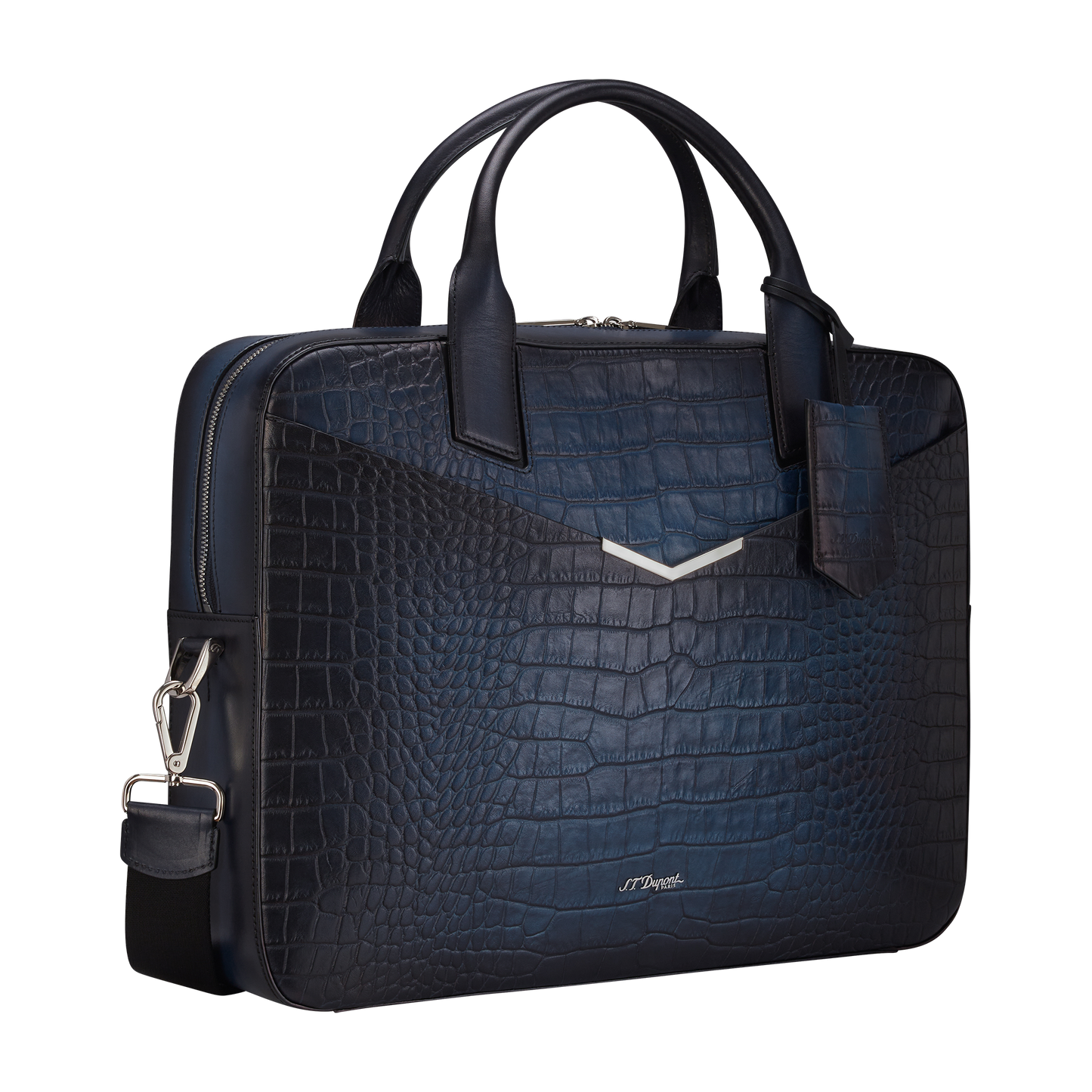 ST Dupont Leather goods Atelier Blue
