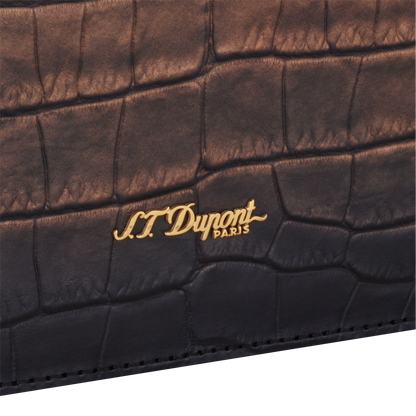 ST Dupont Leather goods Atelier Brown