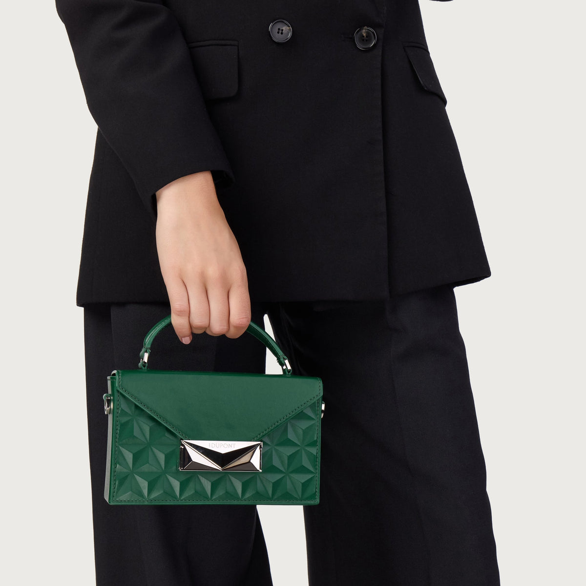 ST Dupont Leather goods Apex Fir-green