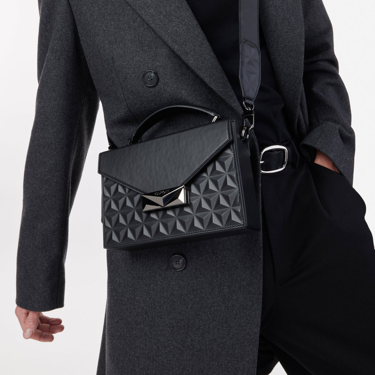 ST Dupont Leather goods Apex Schwarz