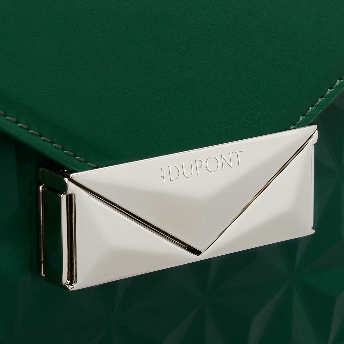 ST Dupont Leather goods Apex Fir-green