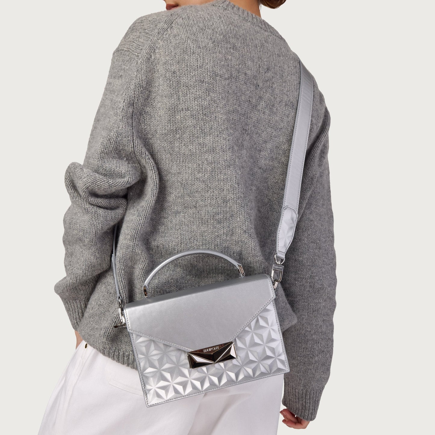 ST Dupont Leather goods Apex Silver