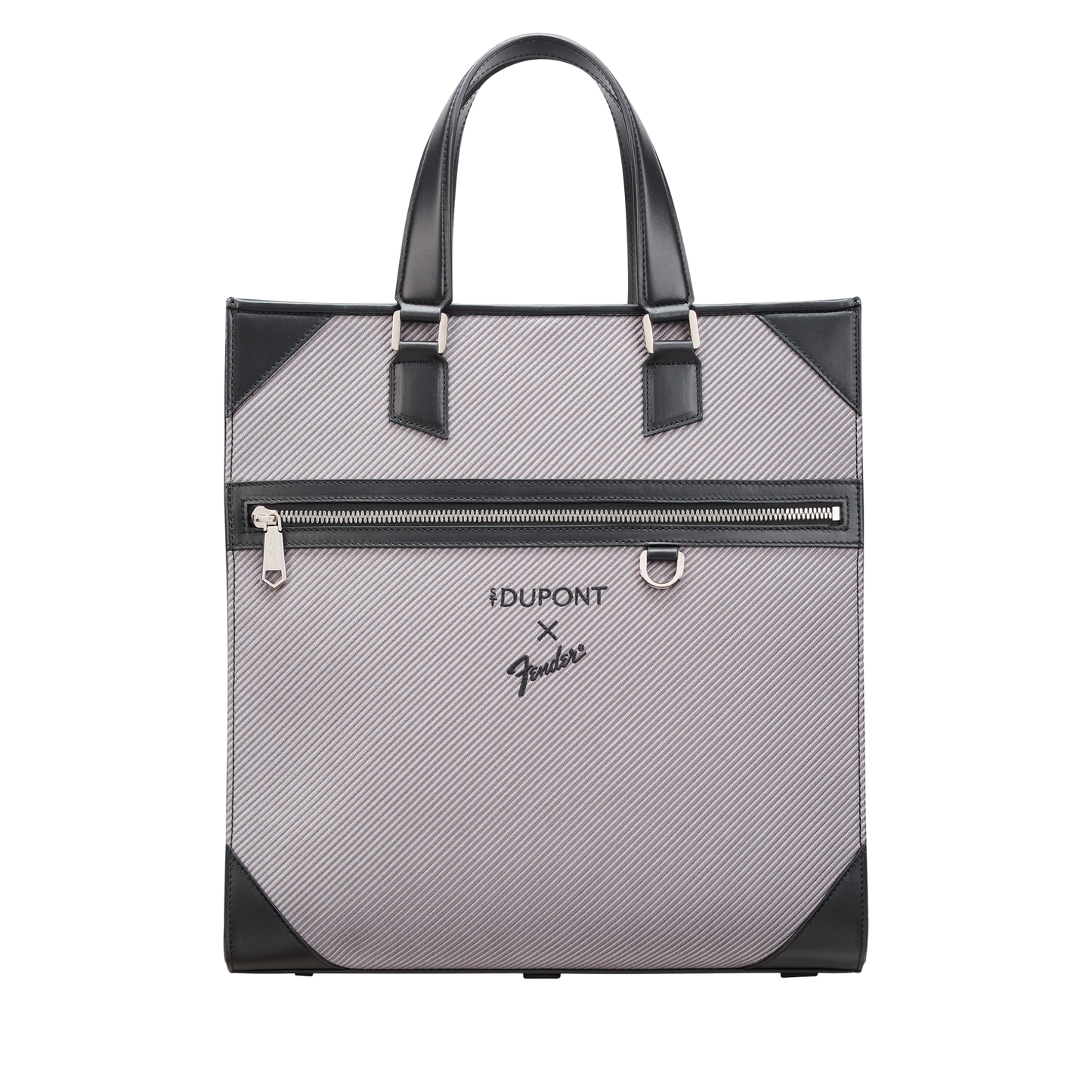 ST Dupont Leather goods Tote Bag Ltd. Edt., Grey