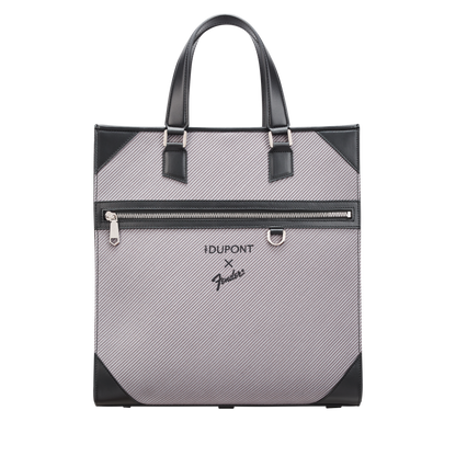 ST Dupont Leather goods Tote Bag Ltd. Edt., Grey