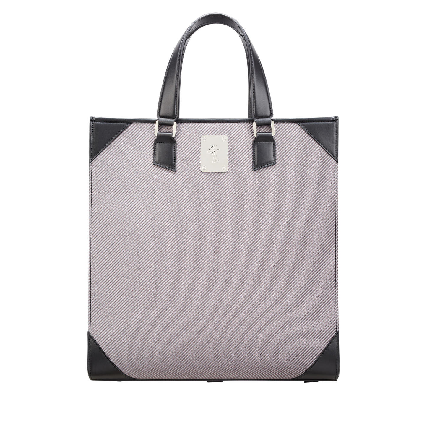 ST Dupont Leather goods Tote Bag Ltd. Edt., Grey