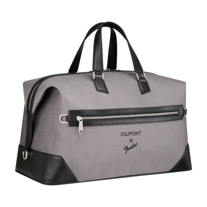 ST Dupont Leather goods Travel Bag Ltd. Edt., Grey