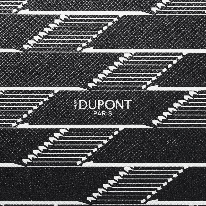 ST Dupont Leather goods 1872 Schwarz