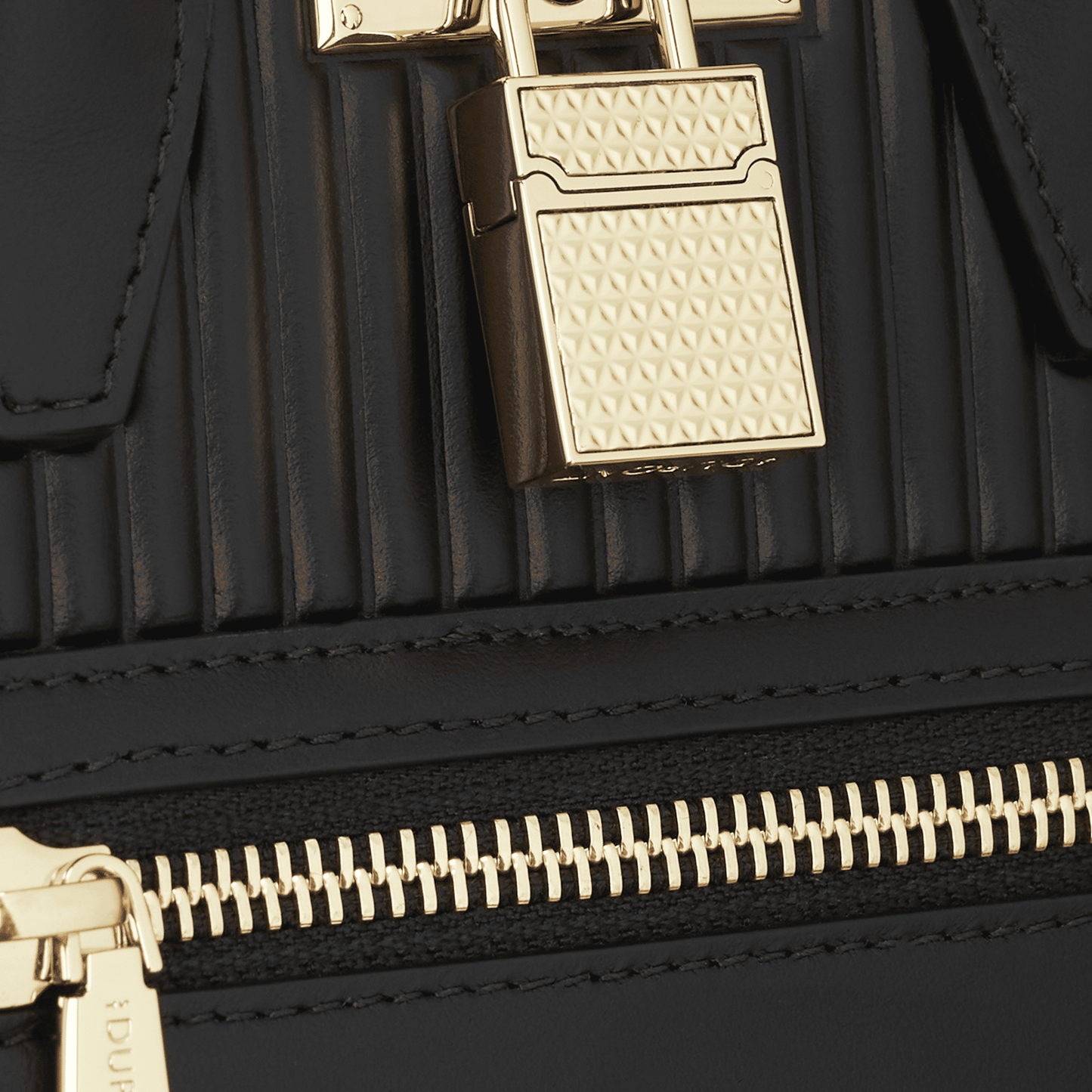 ST Dupont Leather Goods Riviera Black