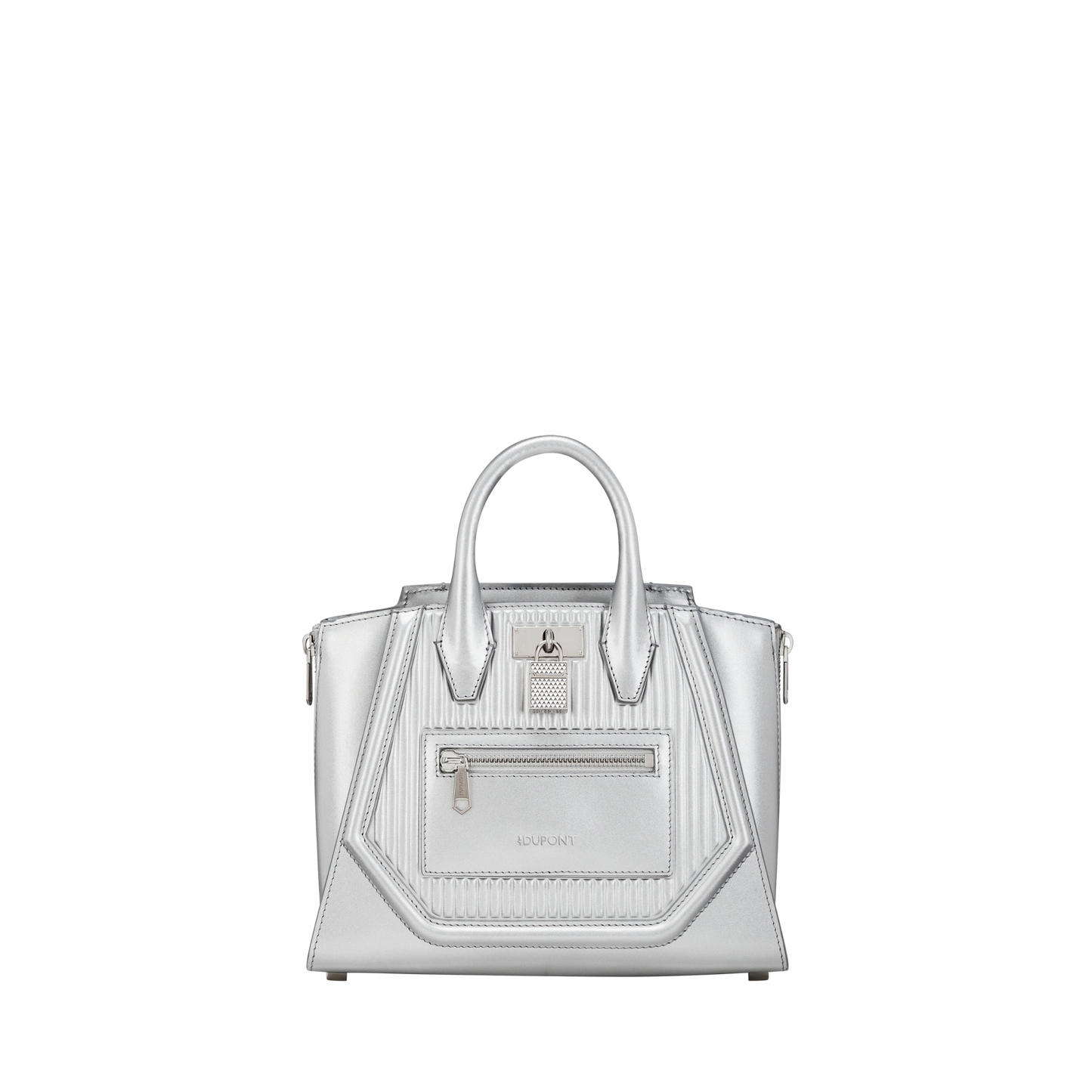 ST Dupont Leather Goods Riviera Silver