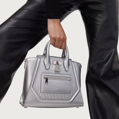 ST Dupont Leather Goods Riviera Silver