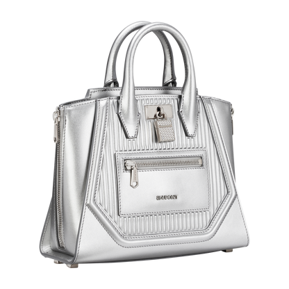 ST Dupont Leather Goods Riviera Silver