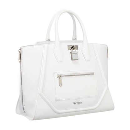 ST Dupont Leather goods Riviera White
