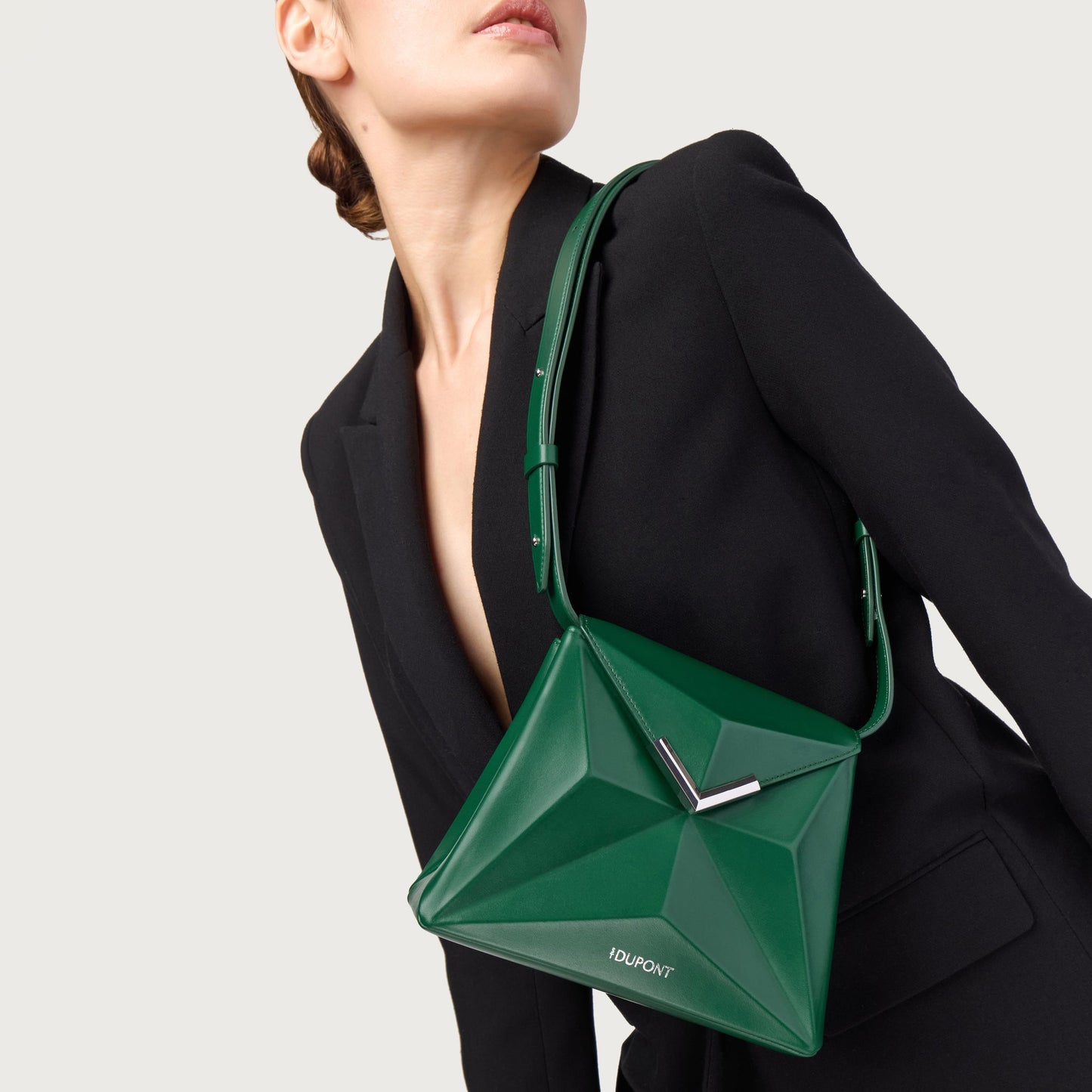 ST Dupont Leather goods X-Bag Fir Green