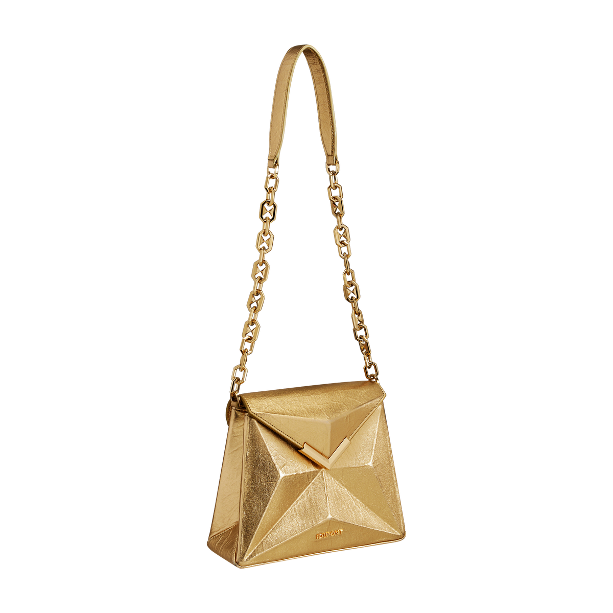 ST Dupont Leather goods X-bag Golden