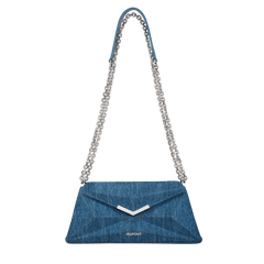 ST Dupont Leather goods X-bag Blau