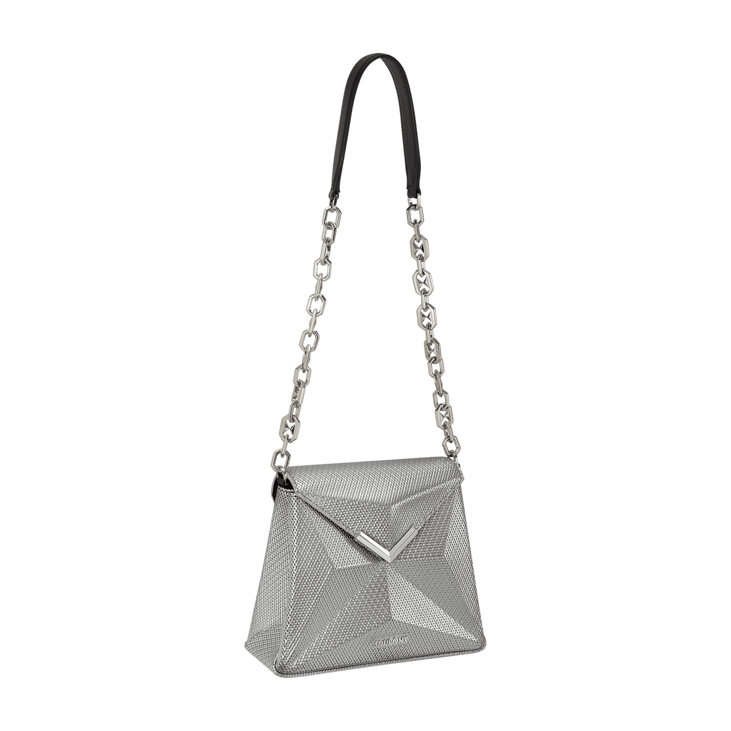 ST Dupont Leather goods X-bag Silver