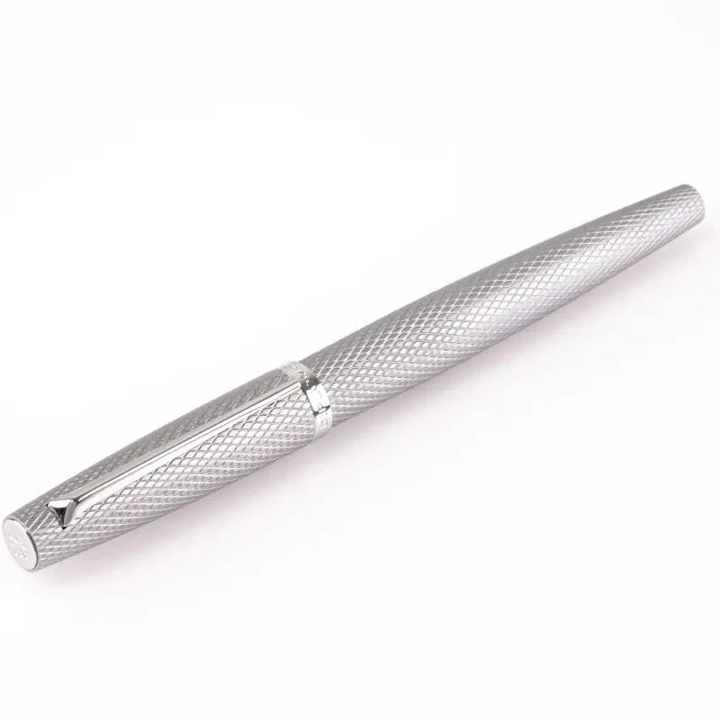 Diplomat Tintenroller Viper Guilloche, silber