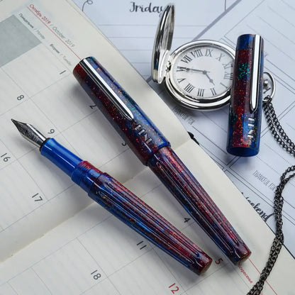 BENU Fountain Pen DailyMate Silver, Lively Tuesday