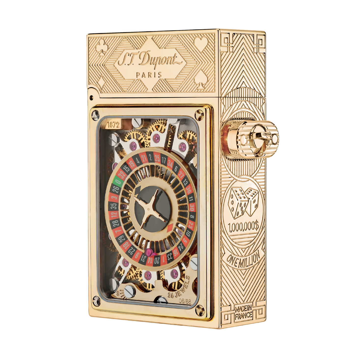ST Dupont Lighter Haute Creation Golden