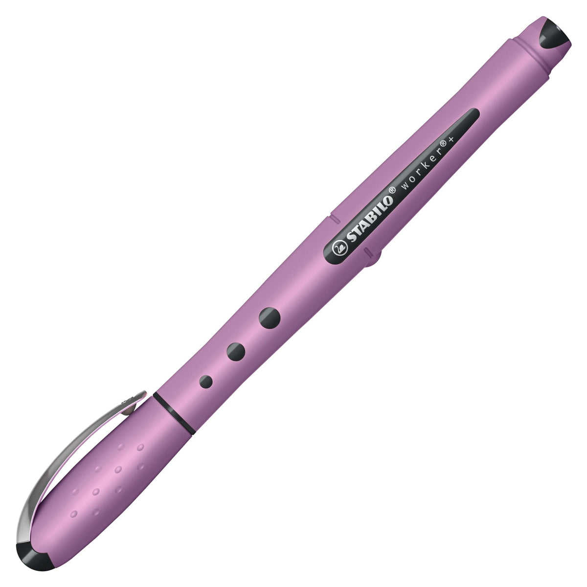 STABILO worker+ NatureCOLORS Wildflower grau violett – Ansicht 1