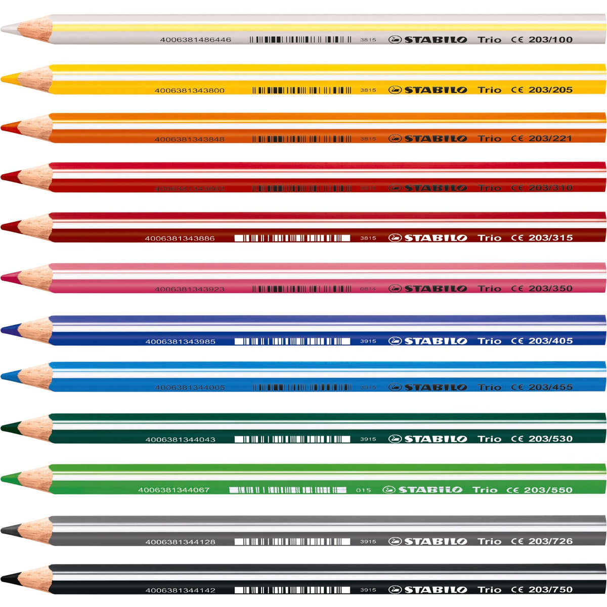 STABILO Trio Farbstift dick orange – Ansicht 3