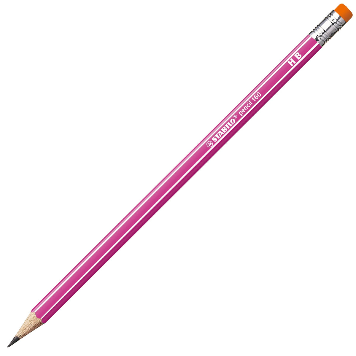 STABILO pencil 160 pink HB Gummikapsel – Ansicht 1
