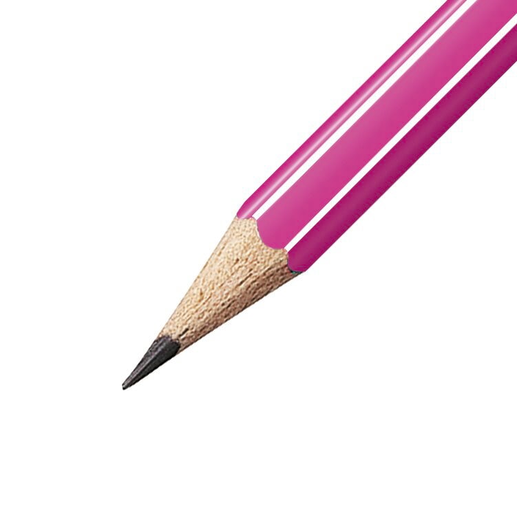 STABILO pencil 160 pink HB Gummikapsel – Ansicht 2