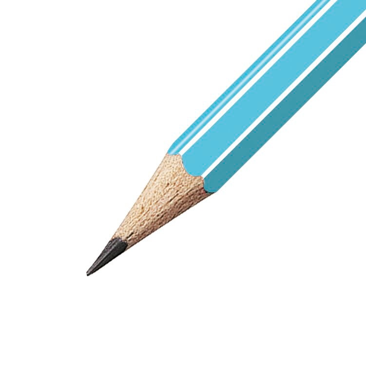 STABILO pencil 160 blau HB Gummikapsel – Ansicht 2