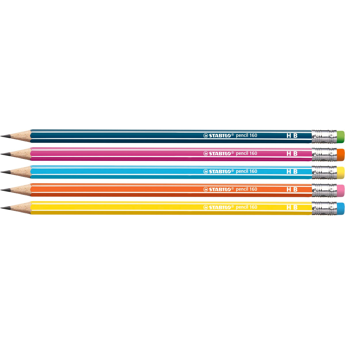 STABILO pencil 160 petrol HB Gummikapsel – Ansicht 3