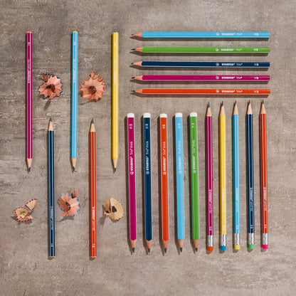 STABILO pencil 160 petrol HB Gummikapsel – Ansicht 7