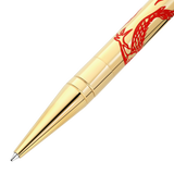 ST Dupont Kugelschreiber D Initial Dragon, Ltd. Edt., Golden