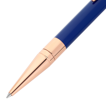 ST Dupont Kugelschreiber D Initial Dragon, Ltd. Edt., Royal-blue