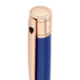 ST Dupont Kugelschreiber D Initial Dragon, Ltd. Edt., Royal-blue