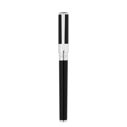ST Dupont Fountain Pen Initial D Initial, Palladium, Ltd. Edt., Silver