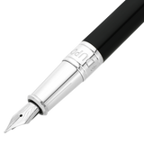 ST Dupont Füllfederhalter Initial D Initial, Palladium, Ltd. Edt., Silver