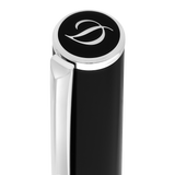 ST Dupont Füllfederhalter Initial D Initial, Palladium, Ltd. Edt., Silver