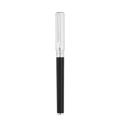 ST Dupont Initial D Initial Fountain Pen, Palladium, Ltd. Edt., Silver