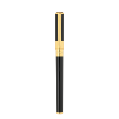 ST Dupont Fountain Pen Initial D Initial, Ltd. Edt., Golden