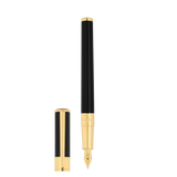 ST Dupont Füllfederhalter Initial D Initial, Ltd. Edt., Golden