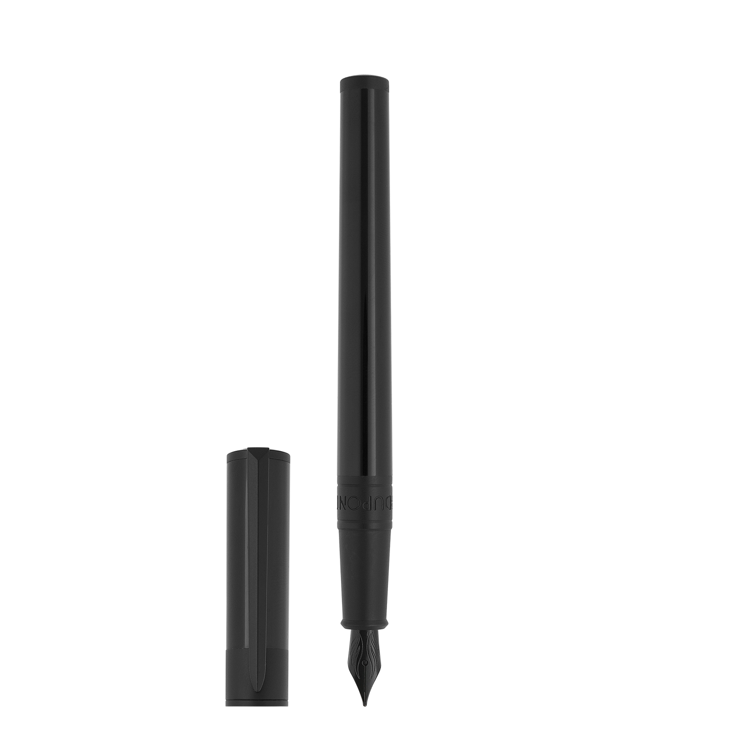 ST Dupont Fountain Pen Initial D Initial, Ltd. Edt., Black