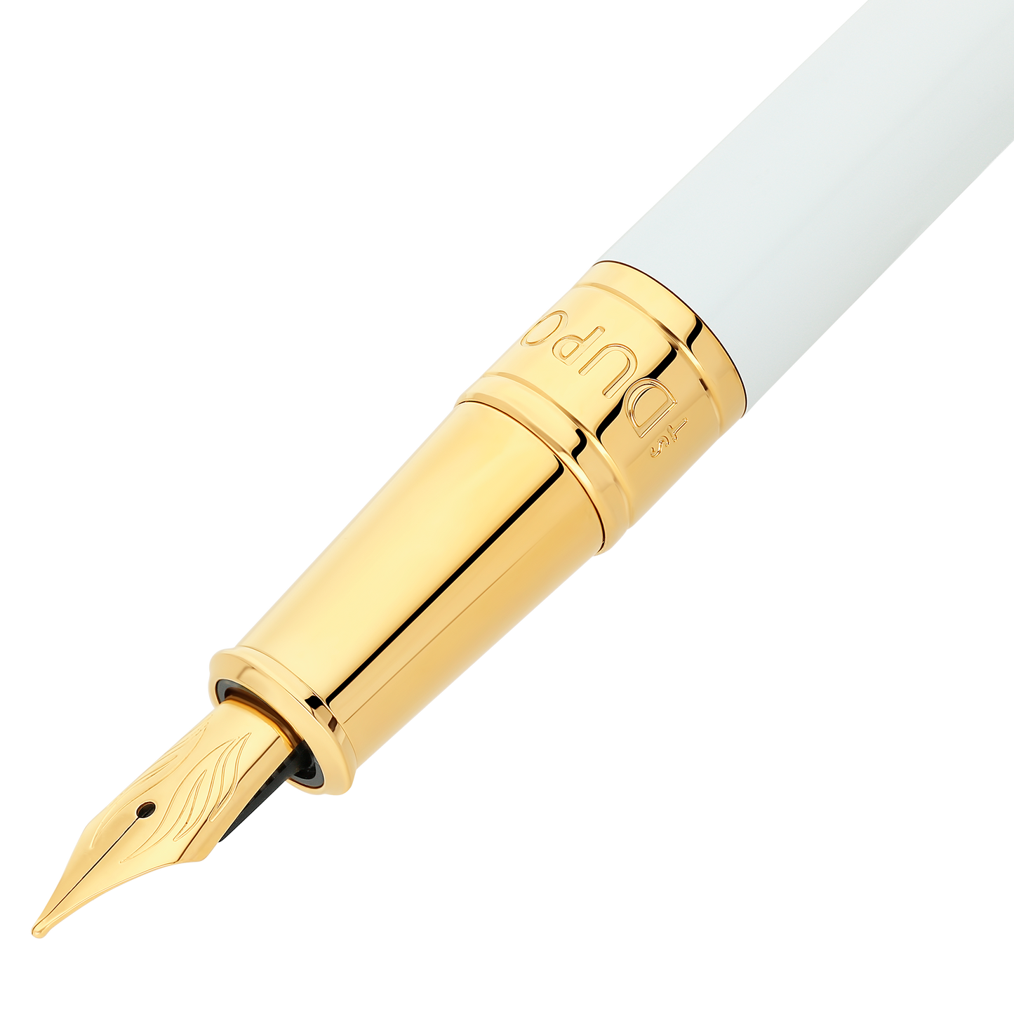 ST Dupont Fountain Pen Initial D Initial, Ltd. Edt., White