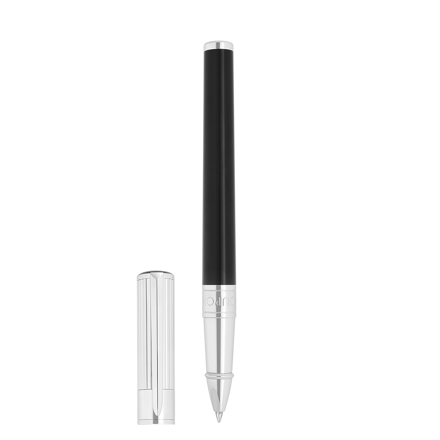 ST Dupont Rollerball Pen Initial D Initial, Palladium, Ltd. Edt., Silver