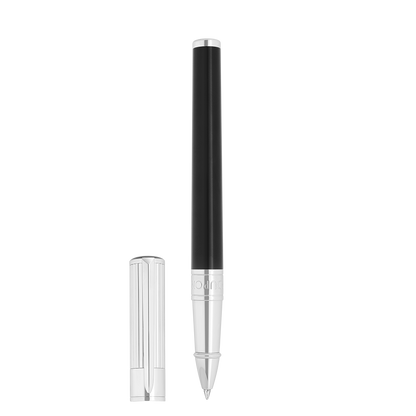 ST Dupont Rollerball Pen Initial D Initial, Palladium, Ltd. Edt., Silver