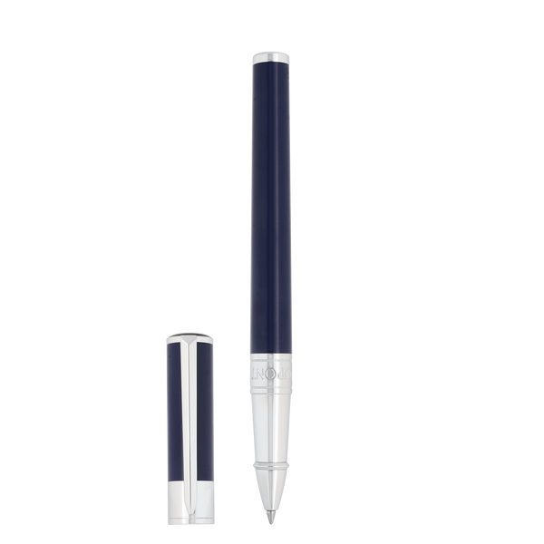 ST Dupont Tintenroller Initial D Initial, Palladium, Ltd. Edt., Dark-blue