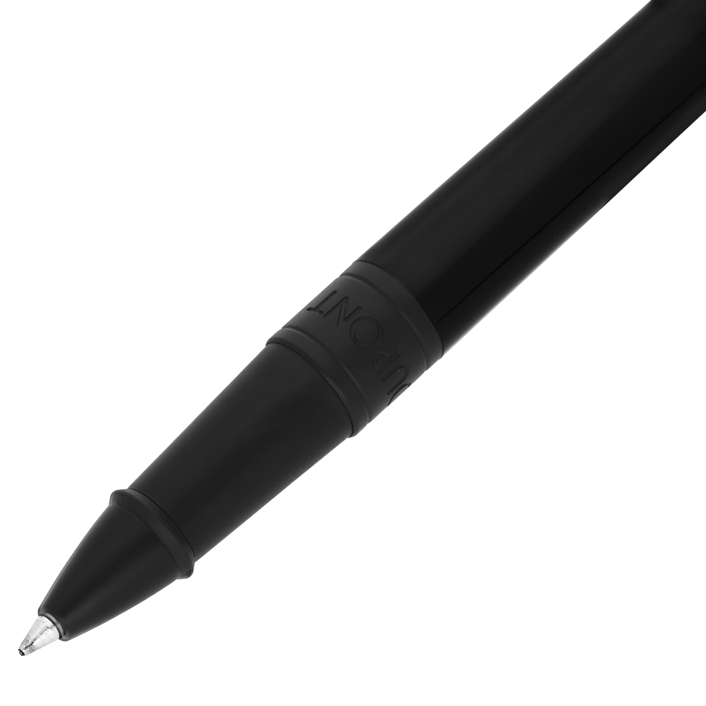 ST Dupont Rollerball Pen Initial D Initial, Palladium, Ltd. Edt., Black