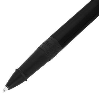 ST Dupont Rollerball Pen Initial D Initial, Palladium, Ltd. Edt., Black
