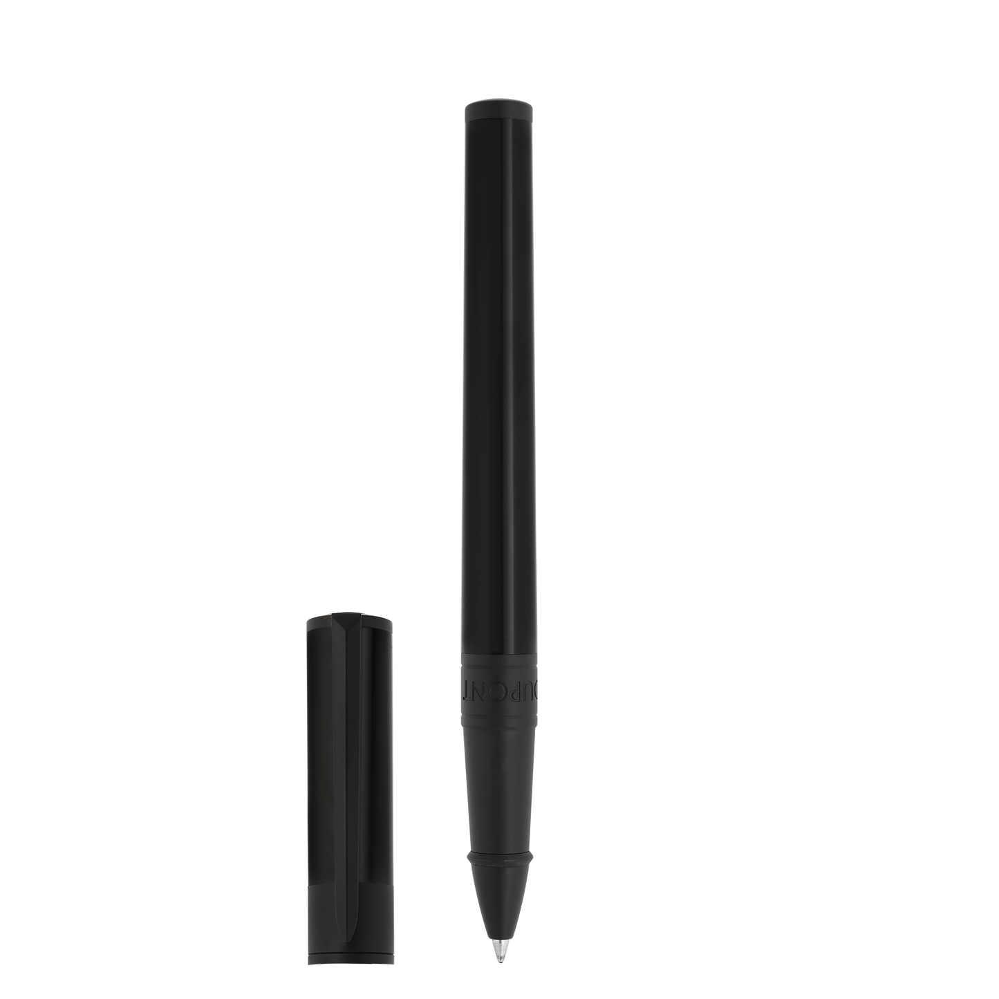 ST Dupont Rollerball Pen Initial D Initial, Palladium, Ltd. Edt., Black