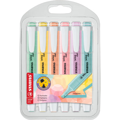 STABILO swing cool pastel 6er Etui – Ansicht 1
