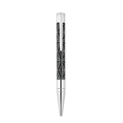 ST Dupont Kugelschreiber D Initial D Initial, Palladium, Ltd. Edt., Schwarz